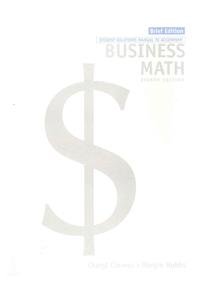 Imagen de archivo de Student Solutions Manual for Business Math, Brief and Study Guide Package a la venta por Irish Booksellers