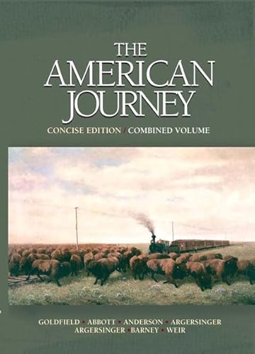 9780135150917: The American Journey