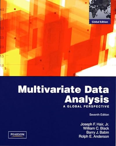 Beispielbild fr Multivariate Data Analysis zum Verkauf von Better World Books