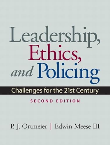Beispielbild fr Leadership, Ethics and Policing: Challenges for the 21st Century zum Verkauf von Book Deals