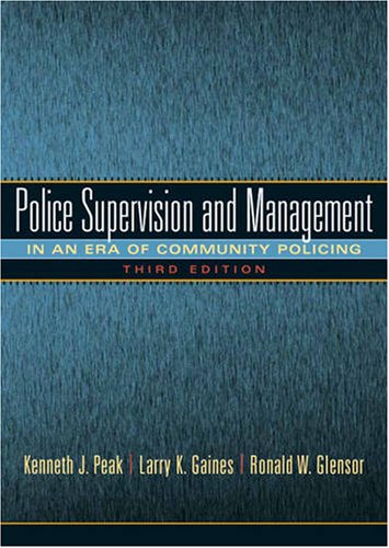 Stock image for Police Supervision and Management: In an era of Community Policing for sale by HPB-Red