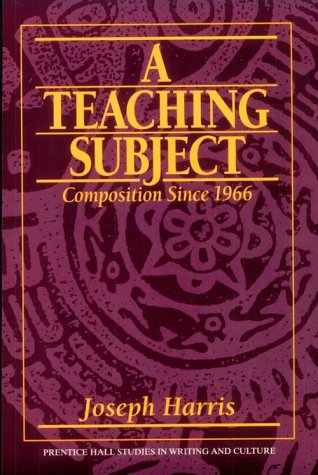 Imagen de archivo de Teaching Subject, A: Composition Since 1966 a la venta por SecondSale