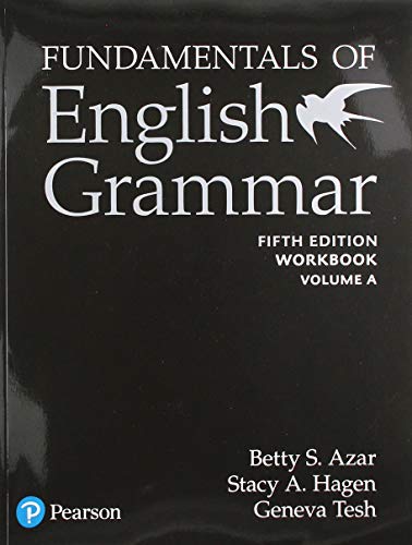 Beispielbild fr Fundamentals of English Grammar : Workbook zum Verkauf von Better World Books