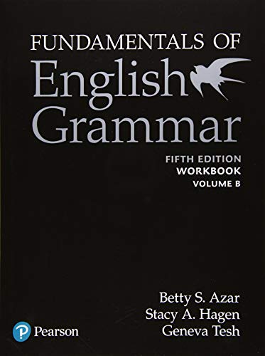 Stock image for Azar-Hagen Grammar - (AE) - 5th Edition - Workbook B - Fundamentals of English Grammar (w Answer Key) [Paperback] Azar, Betty and Hagen, Stacy for sale by RareCollectibleSignedBooks