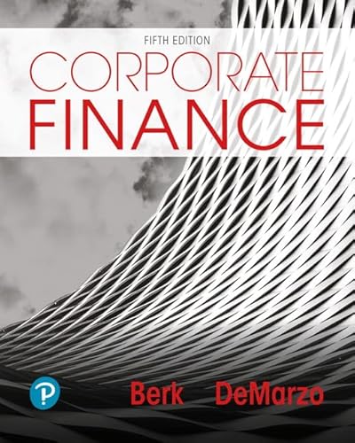

Corporate Finance -- MyLab Finance with Pearson eText Access Code
