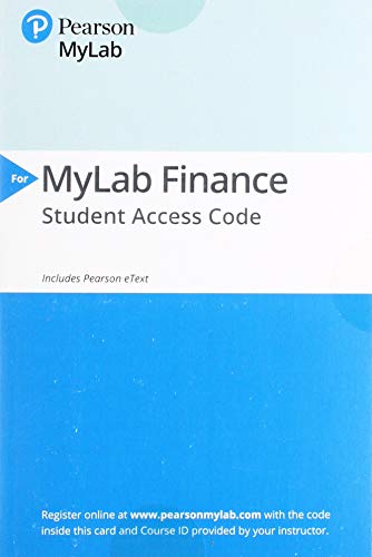 Imagen de archivo de Mylab Finance With Pearson Etext -- Access Card -- for Corporate Finance: The Core a la venta por Revaluation Books