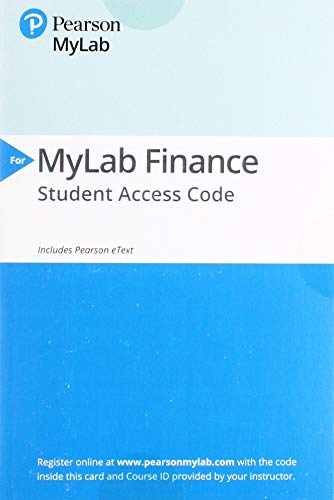 9780135161159: Mylab Finance With Pearson Etext -- Access Card -- for Corporate Finance: The Core