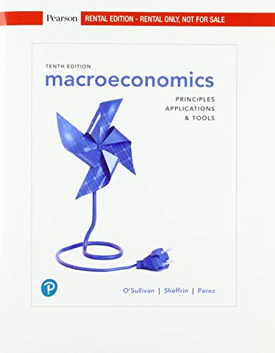 Stock image for Macroeconomics: Principles,2020, in shrink wrap; 10th Edition complete all pages: Loose Leaf for sale by BooXX in Stock