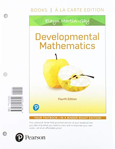Imagen de archivo de Developmental Mathematics a la venta por BooksRun