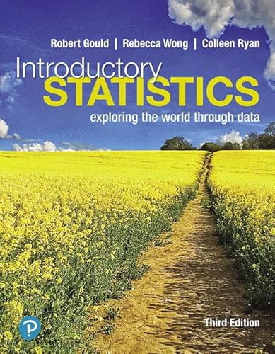 Imagen de archivo de Introductory Statistics: Exploring the World through Data, Loose-Leaf Edition (3rd Edition) a la venta por SecondSale