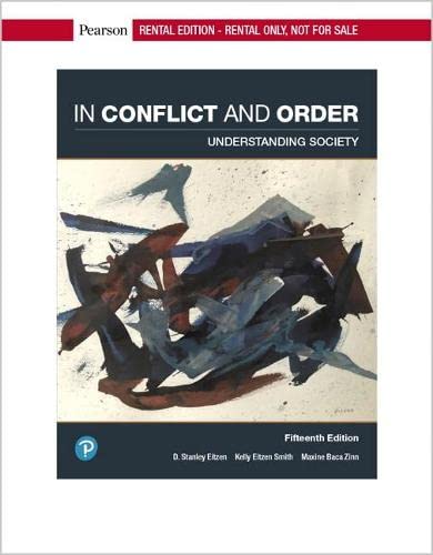 9780135164686: In Conflict and Order: Understanding Society