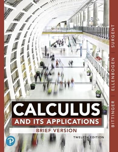 Beispielbild fr Calculus and Its Applications, Brief Version zum Verkauf von GoldenWavesOfBooks