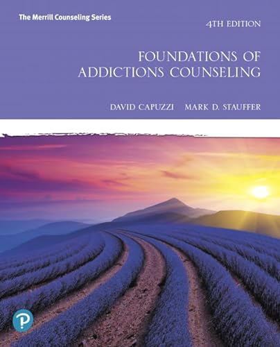 9780135166932: Foundations of Addictions Counseling (The Merrill Counseling Series)
