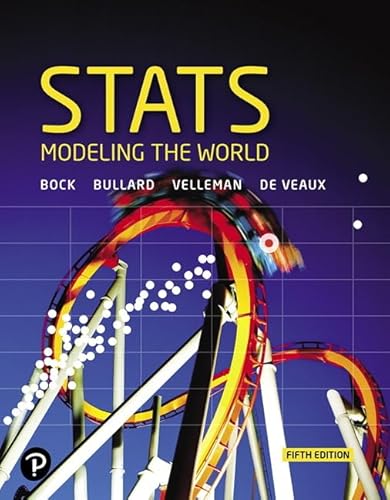 Beispielbild fr Stats: Modeling the World Plus MyLab Statistics with Pearson eText -- Access Card Package (5th Edit zum Verkauf von Wrigley Books