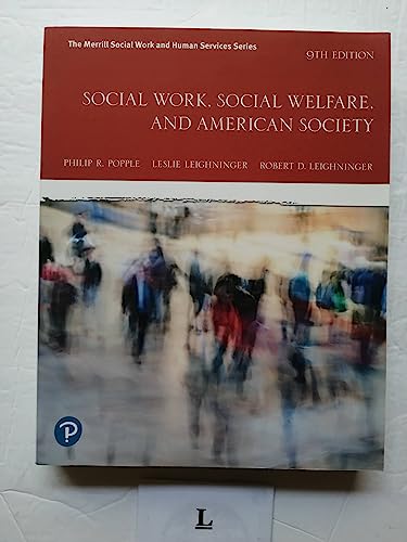 Stock image for Social Work, Social Welfare, and American Society for sale by HPB-Red