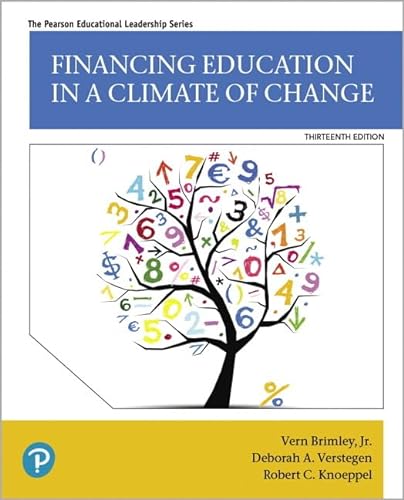 Stock image for Financing Education in a Climate of Change (13th Edition) (Pearson Educational Leadership) for sale by booksdeck