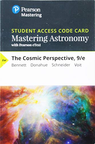 9780135180969: The Cosmic Perspective Mastering Astronomy With Pearson Etext Access Card: Includes Digital Download