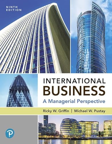 Imagen de archivo de MyLab Management with Pearson eText -- Access Card -- for International Business: A Managerial Perspective a la venta por Revaluation Books