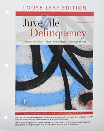 Beispielbild fr Juvenile Delinquency , Student Value Edition (10th Edition) zum Verkauf von booksdeck