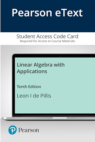 9780135181638: Linear Algebra with Applications