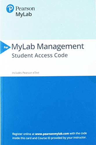Imagen de archivo de MyLab Management with Pearson eText -- Access Card -- for Fundamentals of Management a la venta por SGS Trading Inc