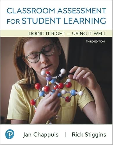 9780135185575: Classroom Assessment for Student Learning: Doing It Right - Using It Well