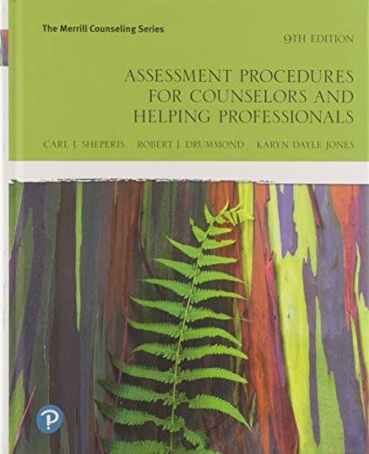 Stock image for Assessment Procedures for Counselors and Helping Professionals Plus Mylab Counseling with Enhanced Pearson Etext -- Access Card Package for sale by Revaluation Books