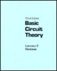 Beispielbild fr Basic Circuit Theory zum Verkauf von Books From California