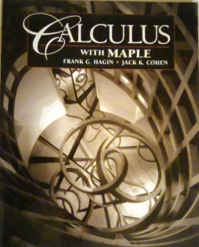 Beispielbild fr Calculus with Maple Manual zum Verkauf von PsychoBabel & Skoob Books