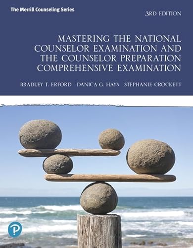 Beispielbild fr Mastering the National Counselor Examination and the Counselor Preparation Comprehensive Examination zum Verkauf von Wonder Book