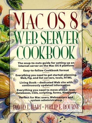 Stock image for Mac Os 8 Web Server Cookbook. for sale by Alien Bindings