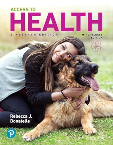 Imagen de archivo de Access to Health Plus Mastering Health with Pearson eText -- Access Card Package (16th Edition) a la venta por GoldBooks