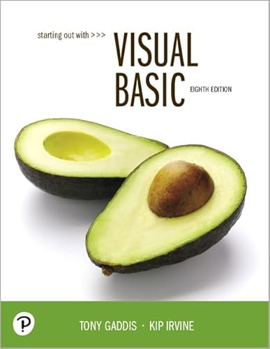 Stock image for Starting Out With Visual Basic for sale by Sunshine State Books