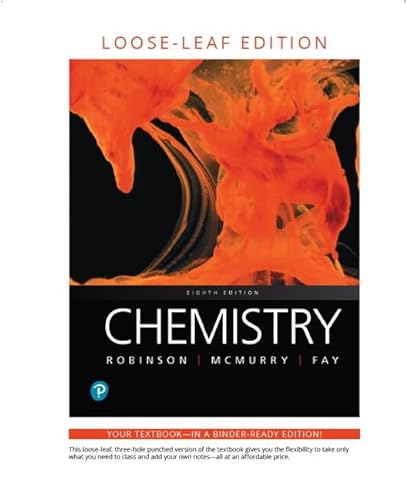 Beispielbild fr Chemistry, Loose-Leaf Edition (MasteringChemistry) zum Verkauf von HPB-Red