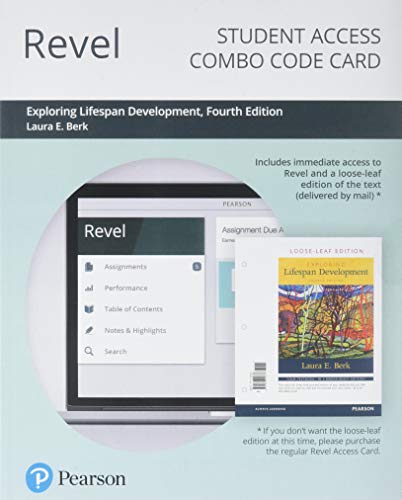 Stock image for Revel for Exploring Lifespan Development -- Combo Access Card for sale by Revaluation Books