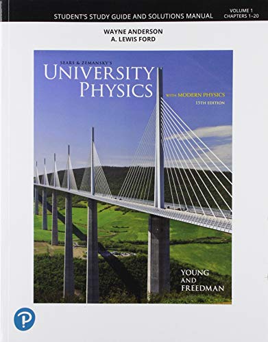 Stock image for Student Study Guide and Solutions Manual for University Physics, Volume 1 (Chapters 1-20) (Paperback) for sale by Grand Eagle Retail