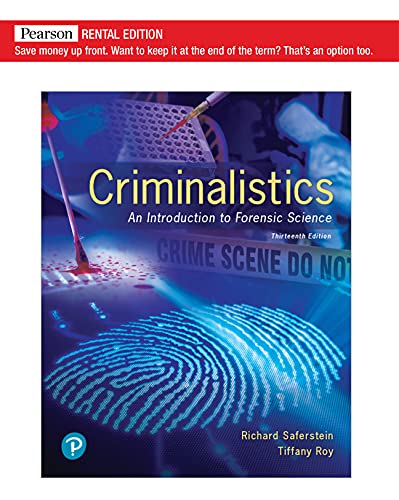 Beispielbild fr Criminalistics: An Introduction to Forensic Science [RENTAL EDITION] zum Verkauf von BooksRun