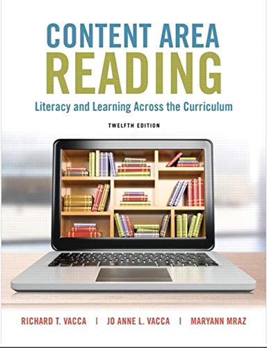 Imagen de archivo de Content Area Reading: Literacy and Learning Across the Curriculum Plus Pearson Enhanced eText -- Access Card Package a la venta por Textbooks_Source