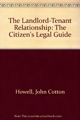 9780135226070: The Landlord-Tenant Relationship: The Citizen's Legal Guide
