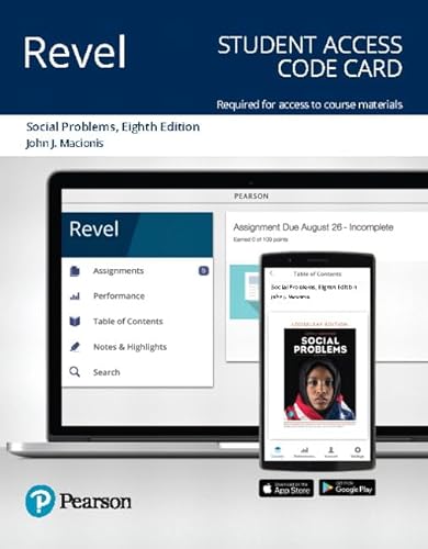 Stock image for Revel for Social Problems -- Access Card (8th Edition) for sale by Textbooks_Source