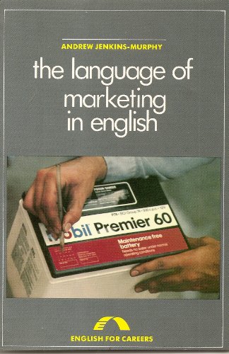 Beispielbild fr The Language of Marketing in English zum Verkauf von Ammareal