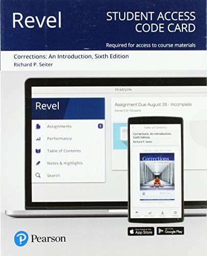 Imagen de archivo de Corrections: An Introduction -- Revel Access Code a la venta por Textbooks_Source