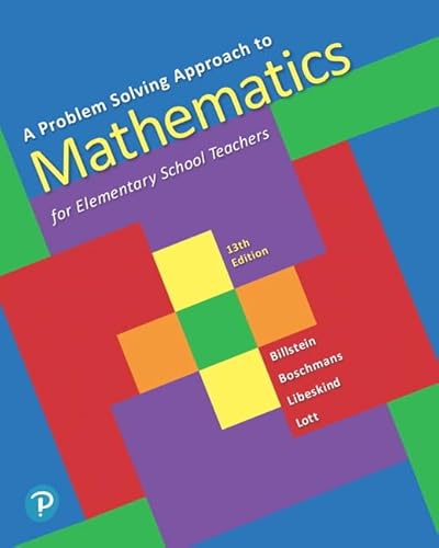 Stock image for A Problem Solving Approach to Mathematics for Elementary School Teachers Plus MyLab Math with Pearson eText-- 24 Month Access Card Package for sale by Textbooks_Source