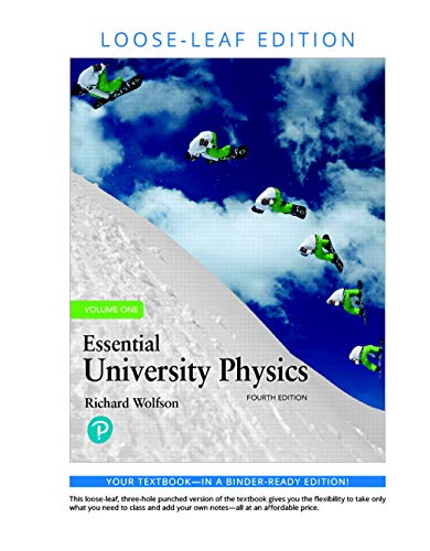 Stock image for Essential University Physics, Volume 1 for sale by Front Cover Books