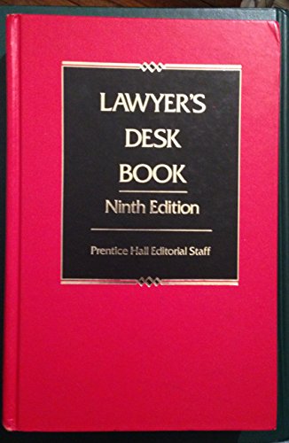 9780135267738: Lawyer's Desk Book