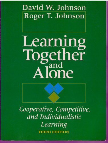 Beispielbild fr Learning Together and Alone zum Verkauf von Better World Books