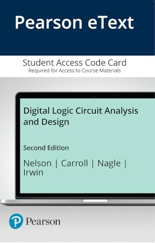 9780135297070: Pearson eText Digital Logic Circuit Analysis and Design -- Access Card