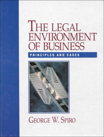 Imagen de archivo de Legal Environment Of Business, The a la venta por HPB-Red