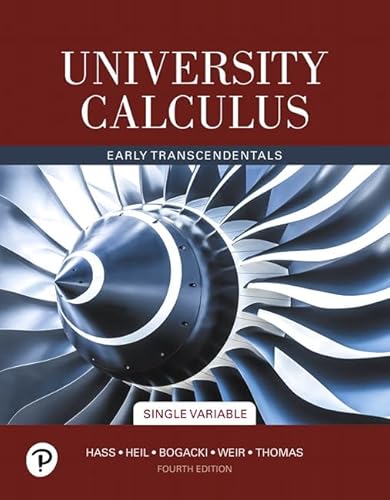 Stock image for University Calculus, Single Variable plus MyLab Math with Pearson eText -- 24-Month Access Card Package for sale by Toscana Books