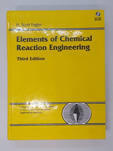 Imagen de archivo de Elements of Chemical Reaction Engineering [With *] a la venta por ThriftBooks-Dallas